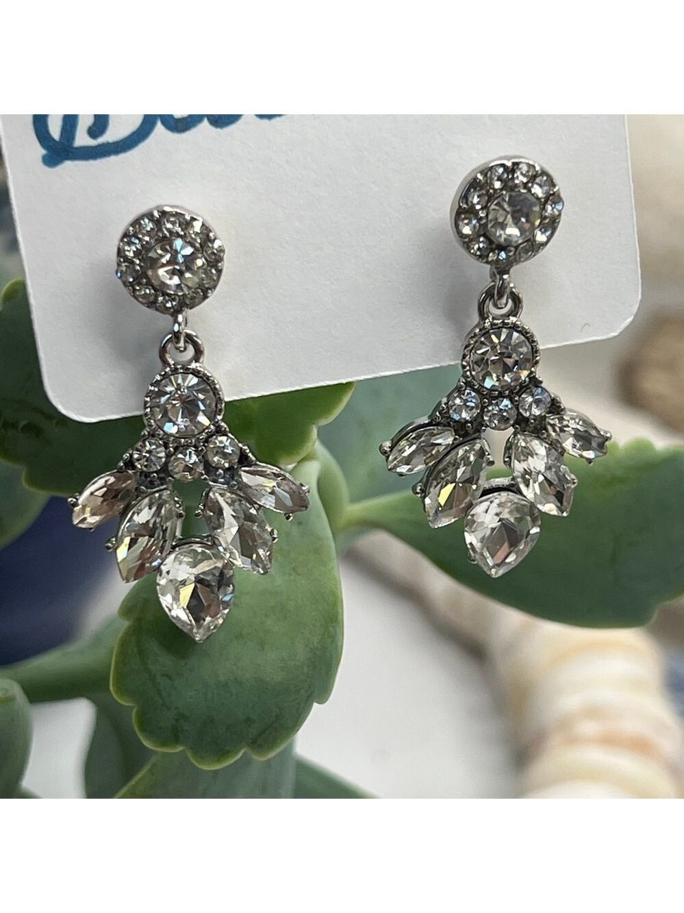 Baubles Austrian Crystal Chandelier Earrings